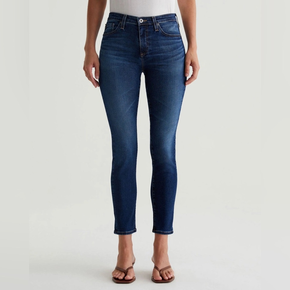 AG Adriano Goldschmied Jeans Size 30R‎ The Prima Ankle Cigarette Ankle Dark Wash